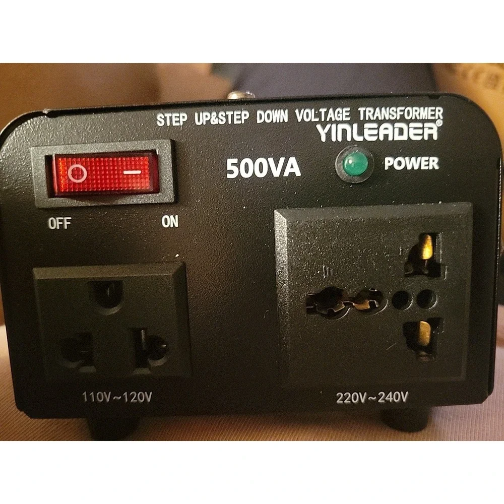 AC-500W‎ 110V 220V Power Source Voltage Converter Up-Down Transformer